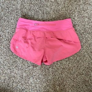 Lululemon speed up shorts